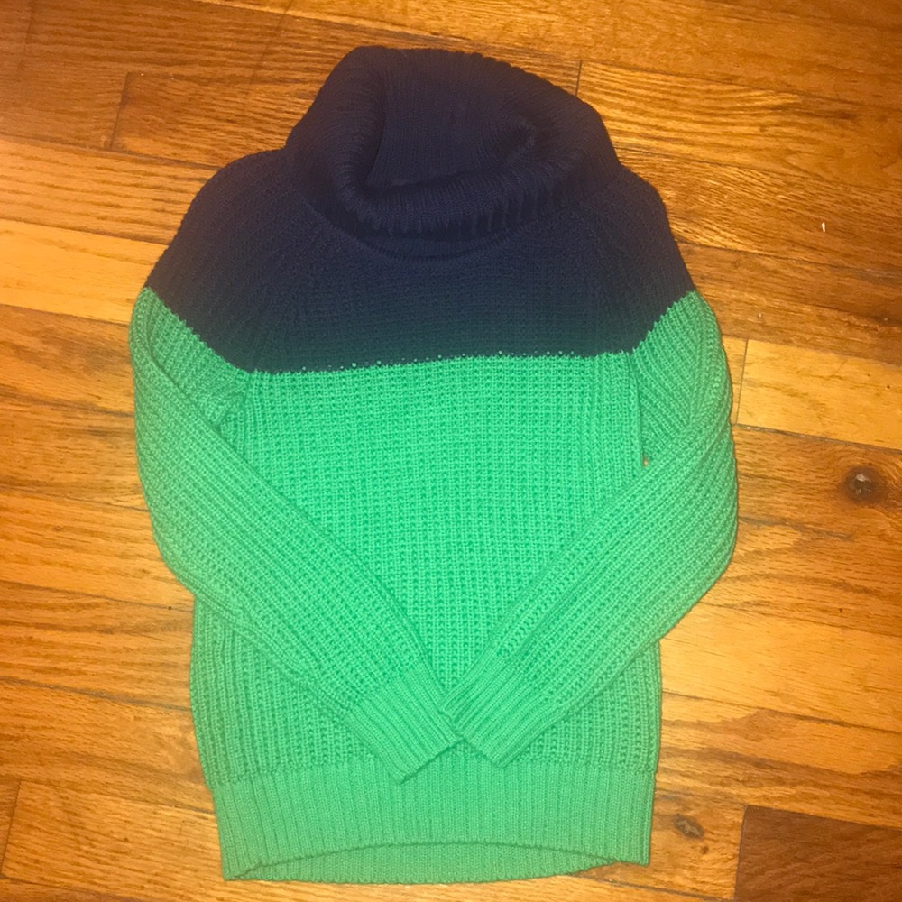 Warm funnel neck sweater